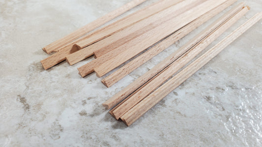 Dollhouse Picture Frame Trim 6" Pieces x12 or Picture Rail Molding 1:12 Scale