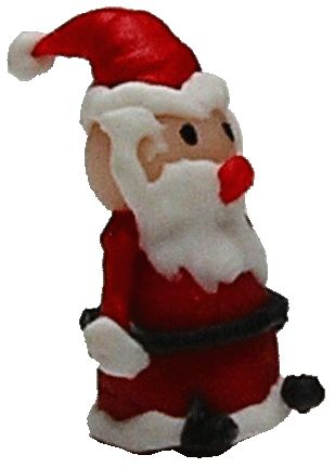 Dollhouse Tiny Santa Claus 1:12 Scale Miniature Accessories Toys Decoration