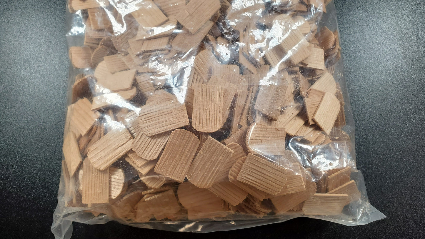 Dollhouse Miniature Shingles Cedar Wood Hexagon 1:12 Scale 1000 pieces Alessio