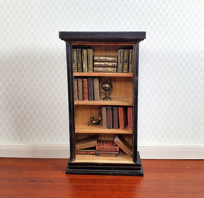 Dollhouse Book Set of 10 Horror Classics 1:12 Scale (blank inside) Handmade