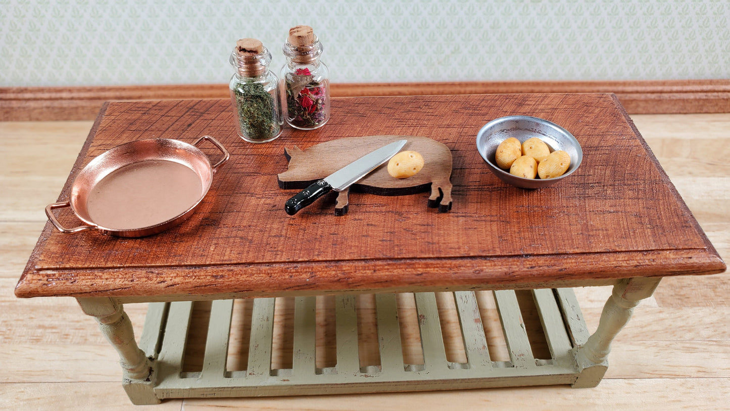 Dollhouse Russet Potatoes Set of 5 1:12 Scale Miniatures Kitchen Food