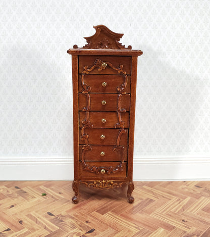 Dollhouse JBM Lingerie or Jewelry Dresser Chest Tall 1:12 Scale Furniture