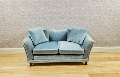 Dollhouse Wallpaper Essex Damask Gray Pewter Bradbury & Bradbury 1:12 Scale