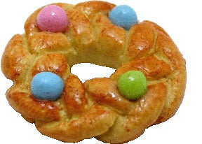 Dollhouse Festive Roll 1:12 Scale Miniature Dessert Food Kitchen