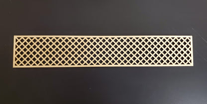Dollhouse Lattice Decoration Exterior Architectural Detail 1:12 Scale Miniature