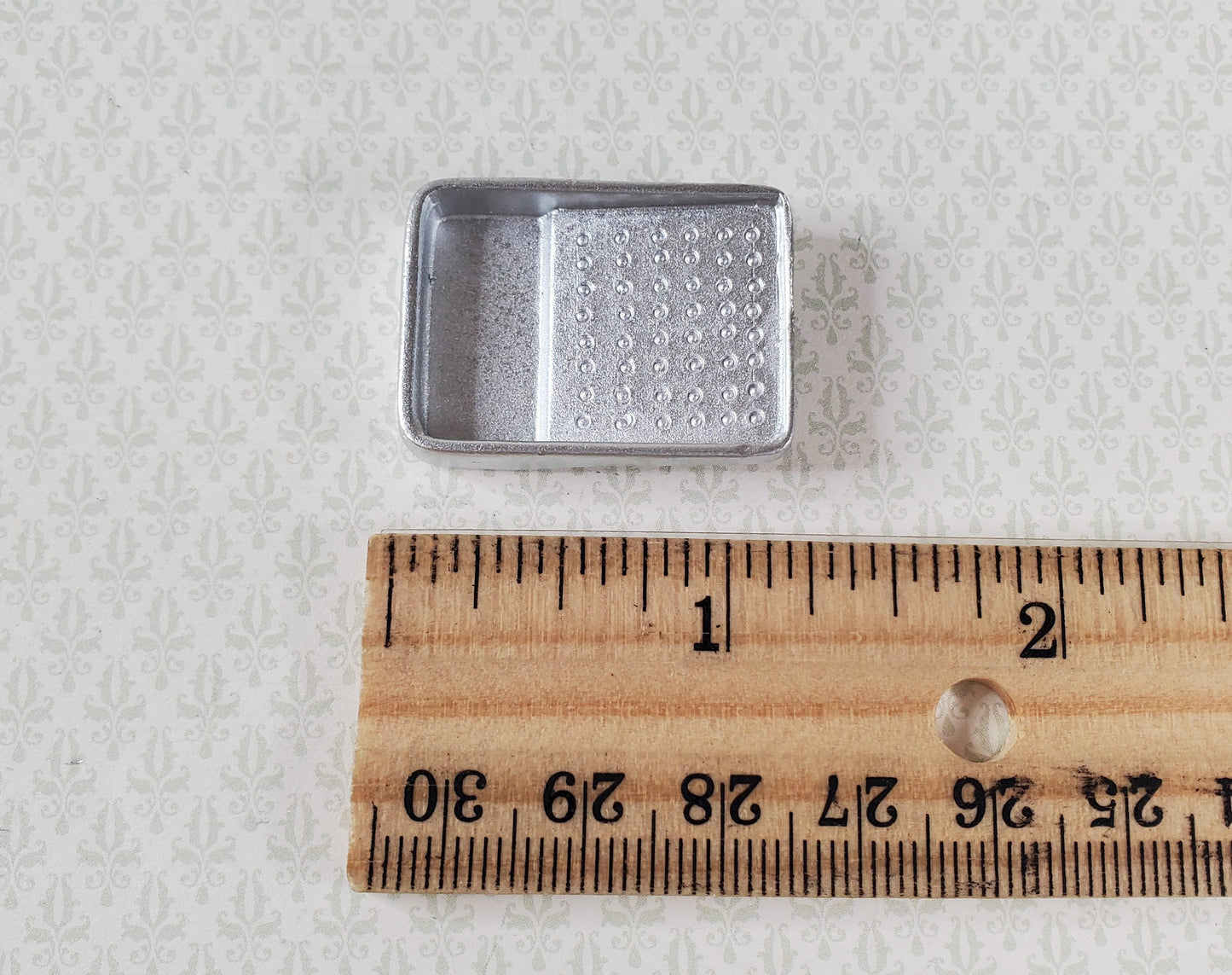 Dollhouse Metal Painting Pan Roller Tray 1:12 Scale Miniature Accessory
