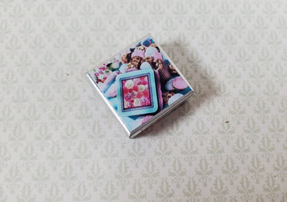 Dollhouse Square Sweets Tin Empty 1:12 Scale Miniature