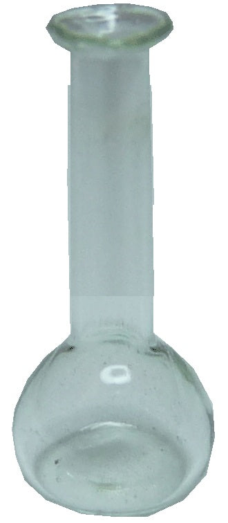 Dollhouse Long Necked Glass Flask 1:12 Scale Miniature Decoration Laboratory