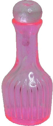 Dollhouse Glass Decanter with Lid 1:12 Scale Miniature Decoration Drinks