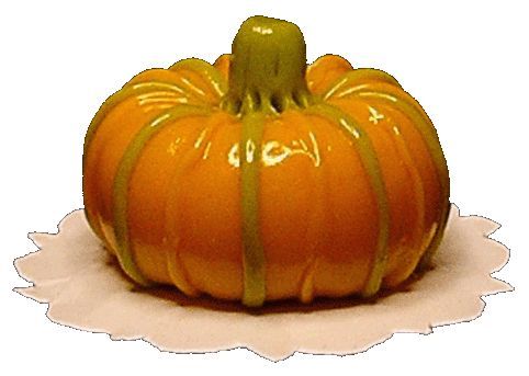 Dollhouse Pumpkin Cake 1:12 Scale Miniature Dessert Food