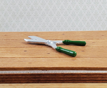 Dollhouse Hedge Clippers Metal Miniature Garden Accessories Tools 1:12 Sale