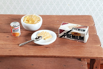 Dollhouse Box of Crackers 1:12 Scale Miniature Food Groceries Modern