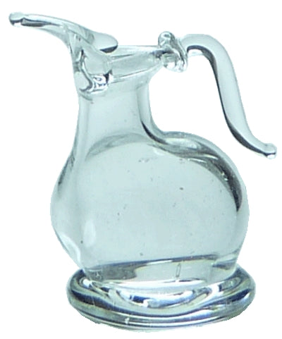 Dollhouse Clear Glass Wine Decanter 1:12 Scale Miniature