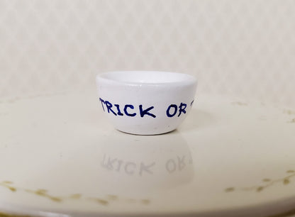 Dollhouse Halloween Trick or Treat Bowl 1:12 Scale Miniature