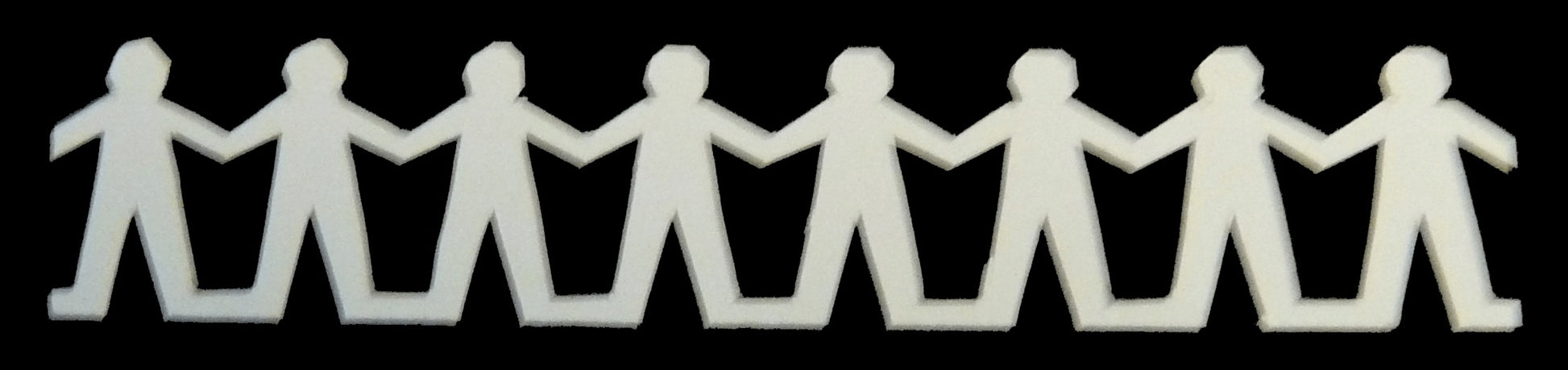 Dollhouse Paper Dolls Boys White 1:12 Scale Miniature