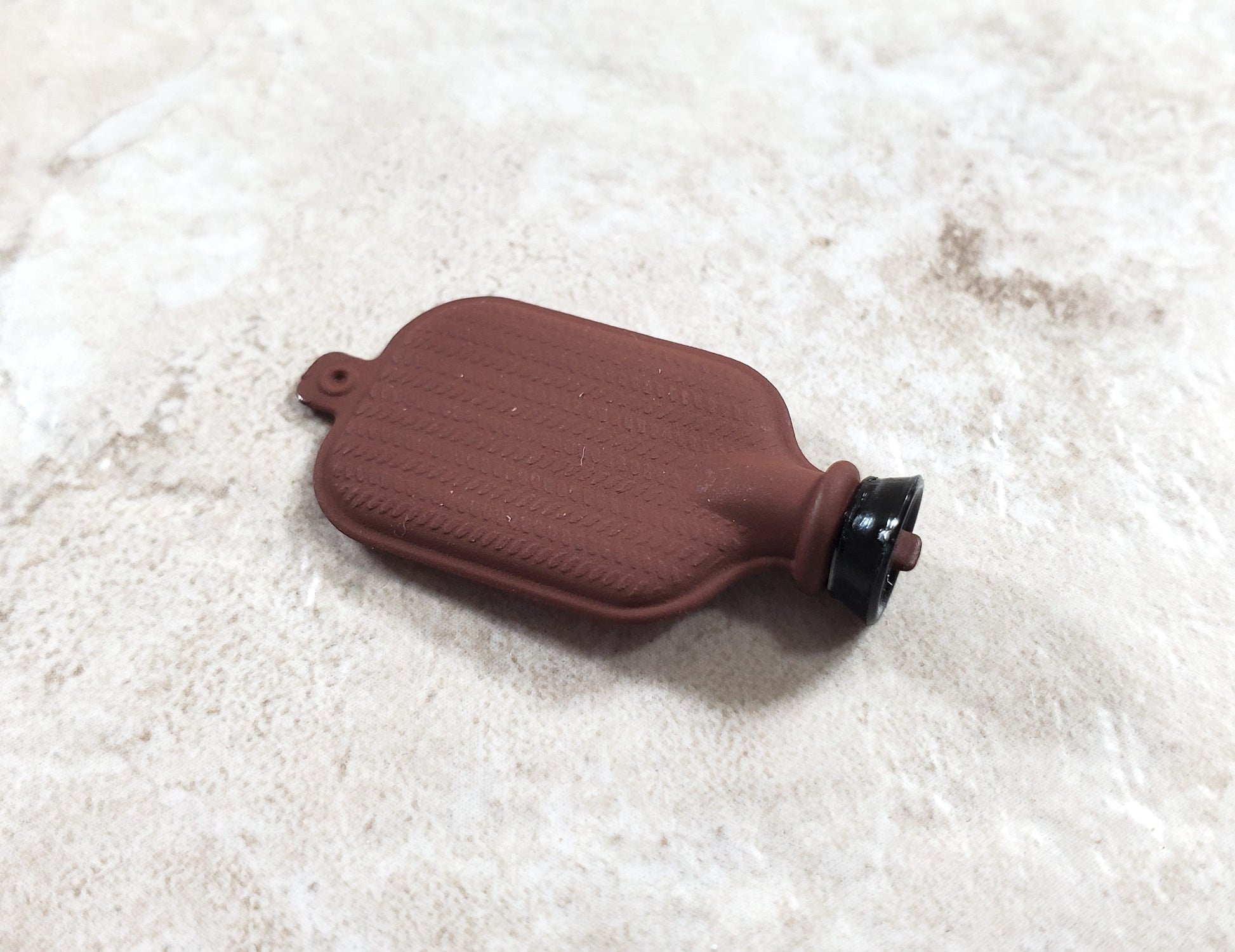 Dollhouse Hot Water Bottle 1:12 Scale Miniature Accessory