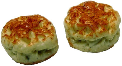 Dollhouse Biscuits Set of 2 1:12 Scale Miniature Food Kitchen