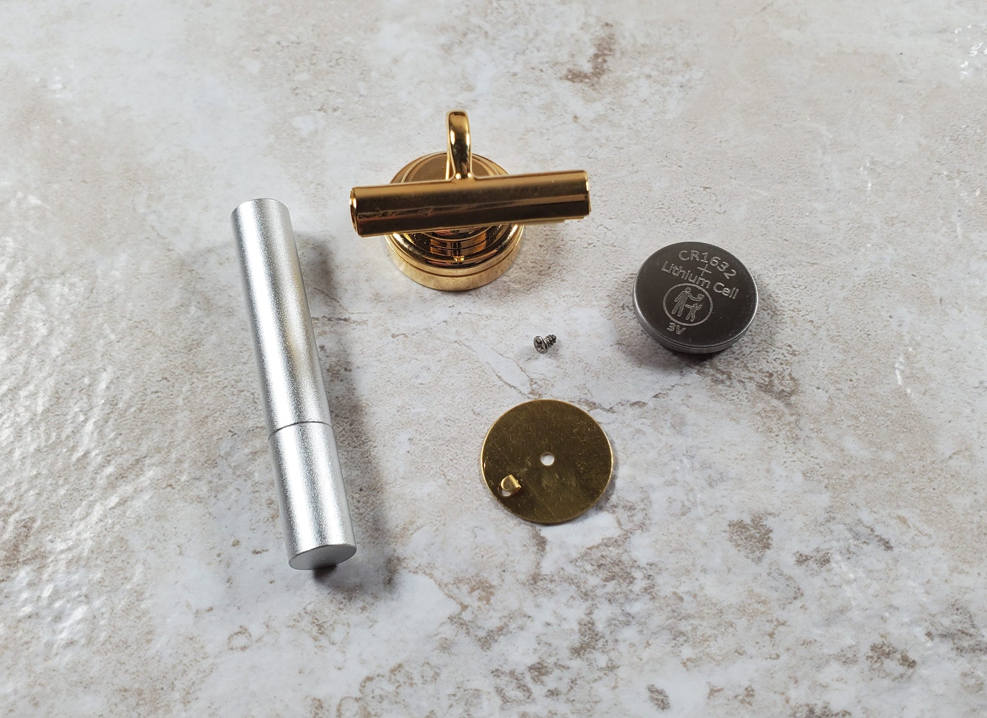 Dollhouse Picture Light or Piano Lamp Battery Operated with Wand 1:12 Miniature