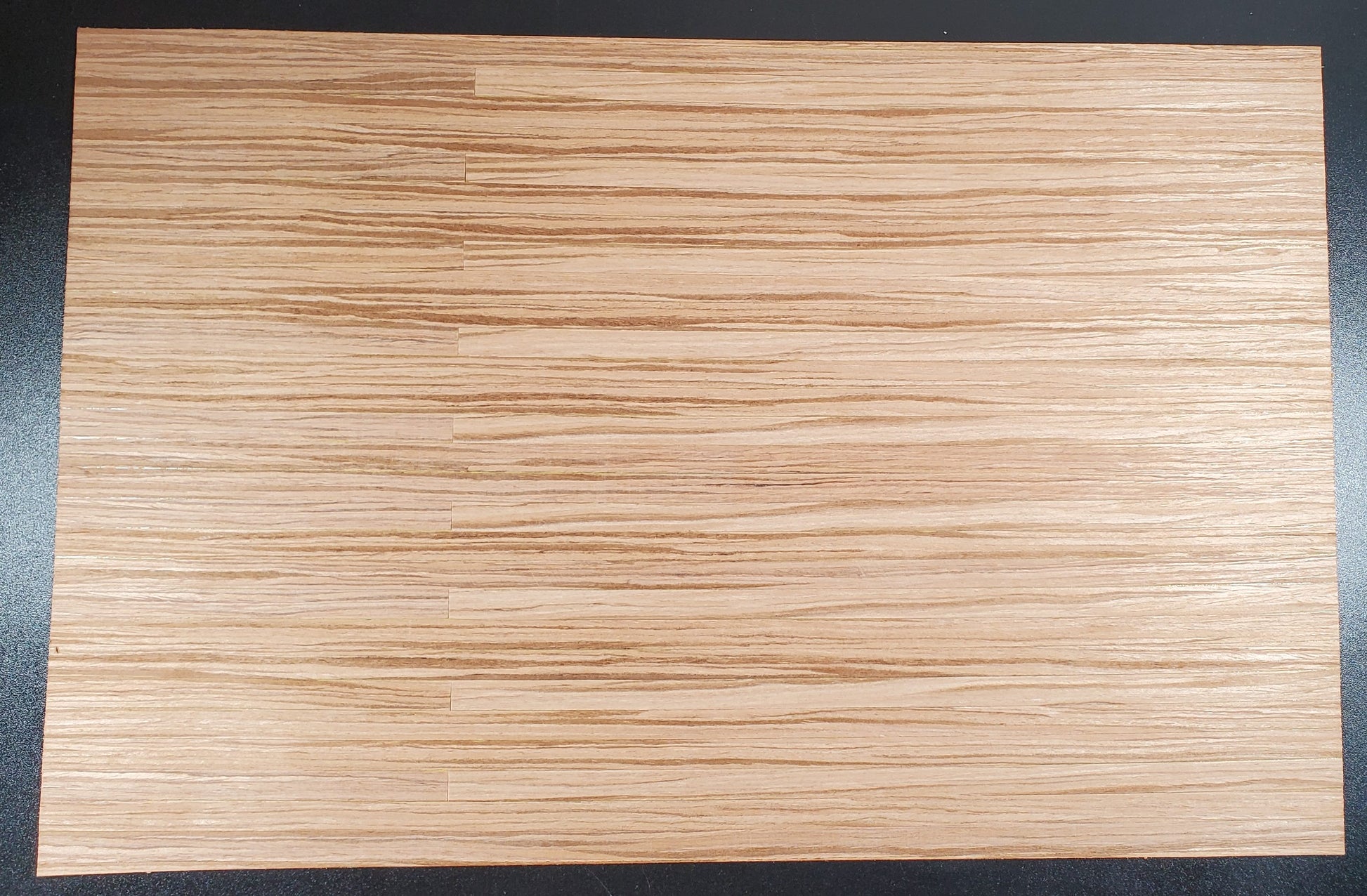 Dollhouse Wood Floor Weathered Oak Real Wood Peel & Stick 1:12 Scale 17" x 11"