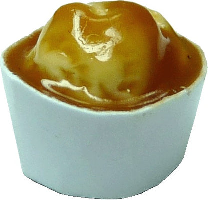 Dollhouse Mashed Potatoes and Gravy in a To Go Cup 1:12 Scale Miniature Food