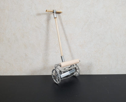 Dollhouse Push Lawn Mower for the Garden or Yard Metal 1:12 Scale Miniature