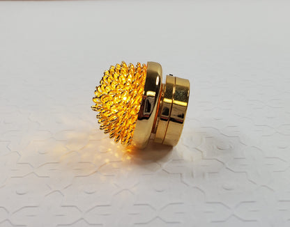 Dollhouse Ceiling Light Battery Operated Gold Fancy 1:12 Scale Miniature