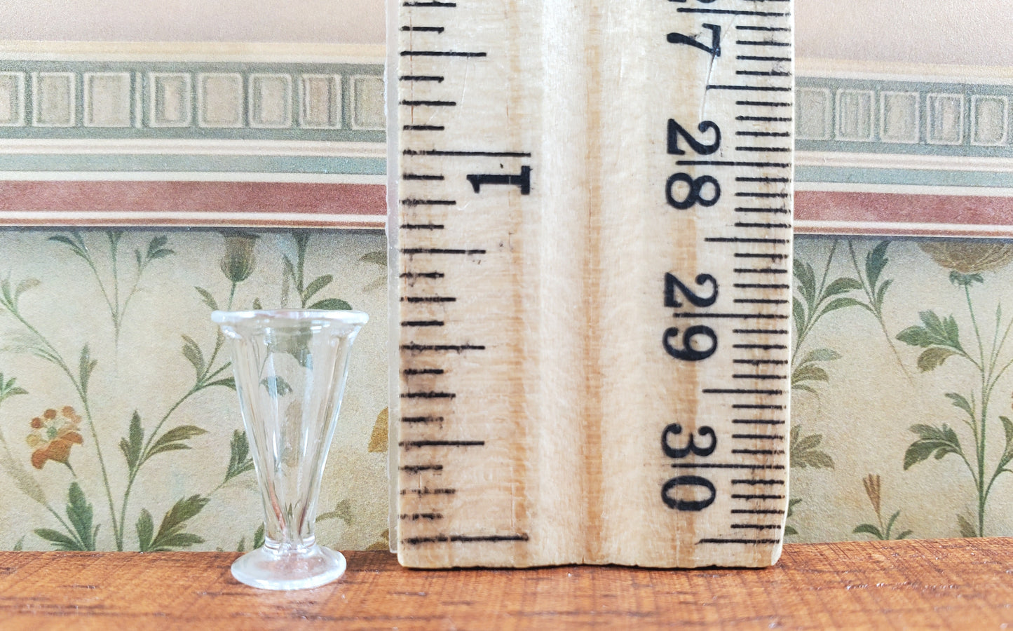 Dollhouse Milkshake Glass 1:12 Scale Miniature Kitchen Dining Drinks