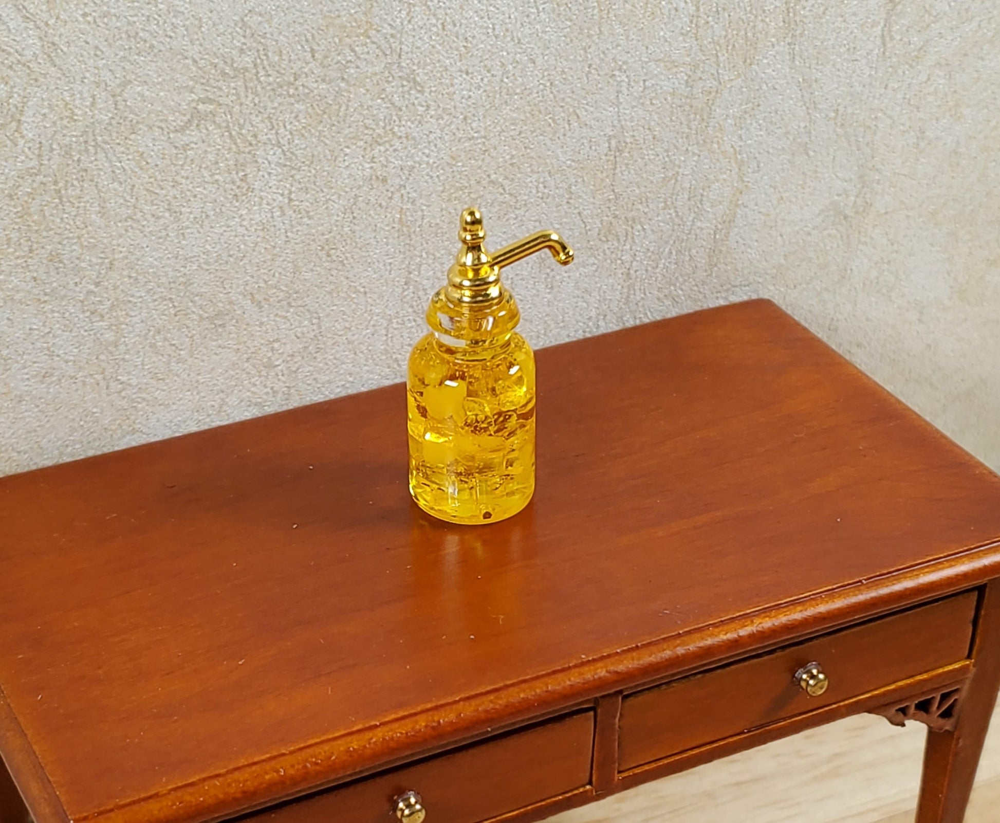 Dollhouse Flavored Syrup Pump Orange Marmalade 1:12 Scale Kitchen Food