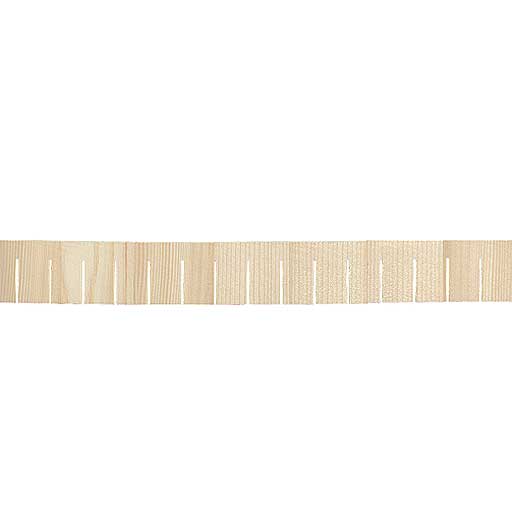 Dollhouse Shingles Wood Strips 12 pieces 12" long 1:12 Scale Miniature Roof
