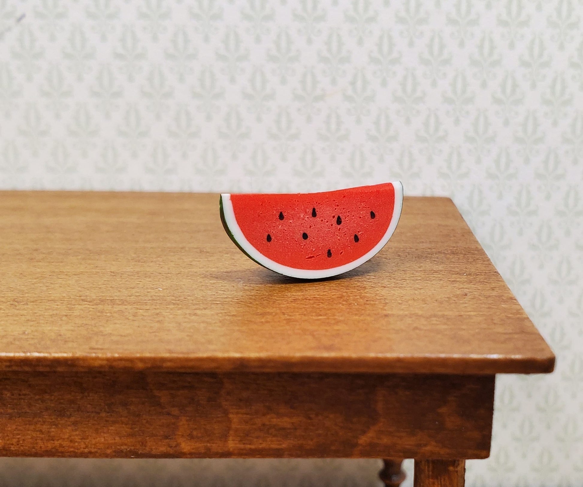 Dollhouse Watermelon Slice 1:12 Scale Miniature Kitchen Food Fruit Grocery