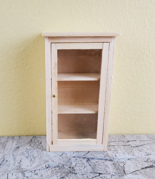 Dollhouse Jelly or Larder Cabinet Cupboard 1:12 Scale Kitchen Furniture Unpainted