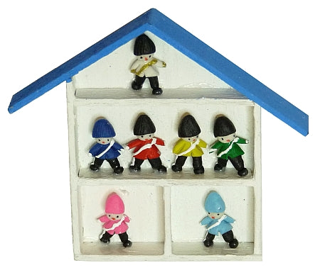Dollhouse Toy Soldier Collection Shadowbox 1:12 Scale Miniature Decor Accessory