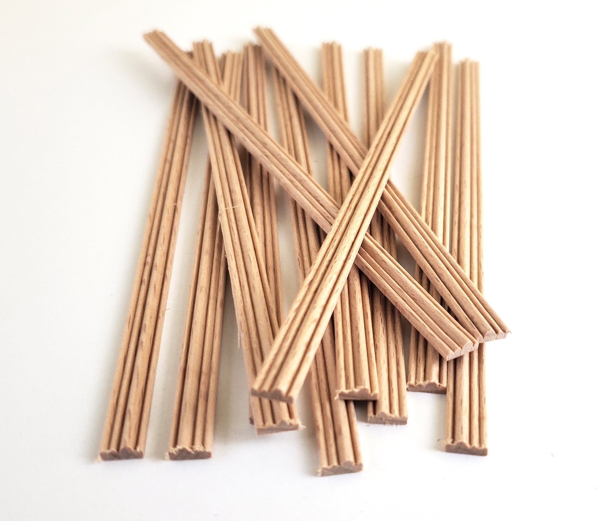 Dollhouse 6" Scrap Trim Chair Rail Molding 1/4" 12 Pieces 1:12 Scale CLA77957