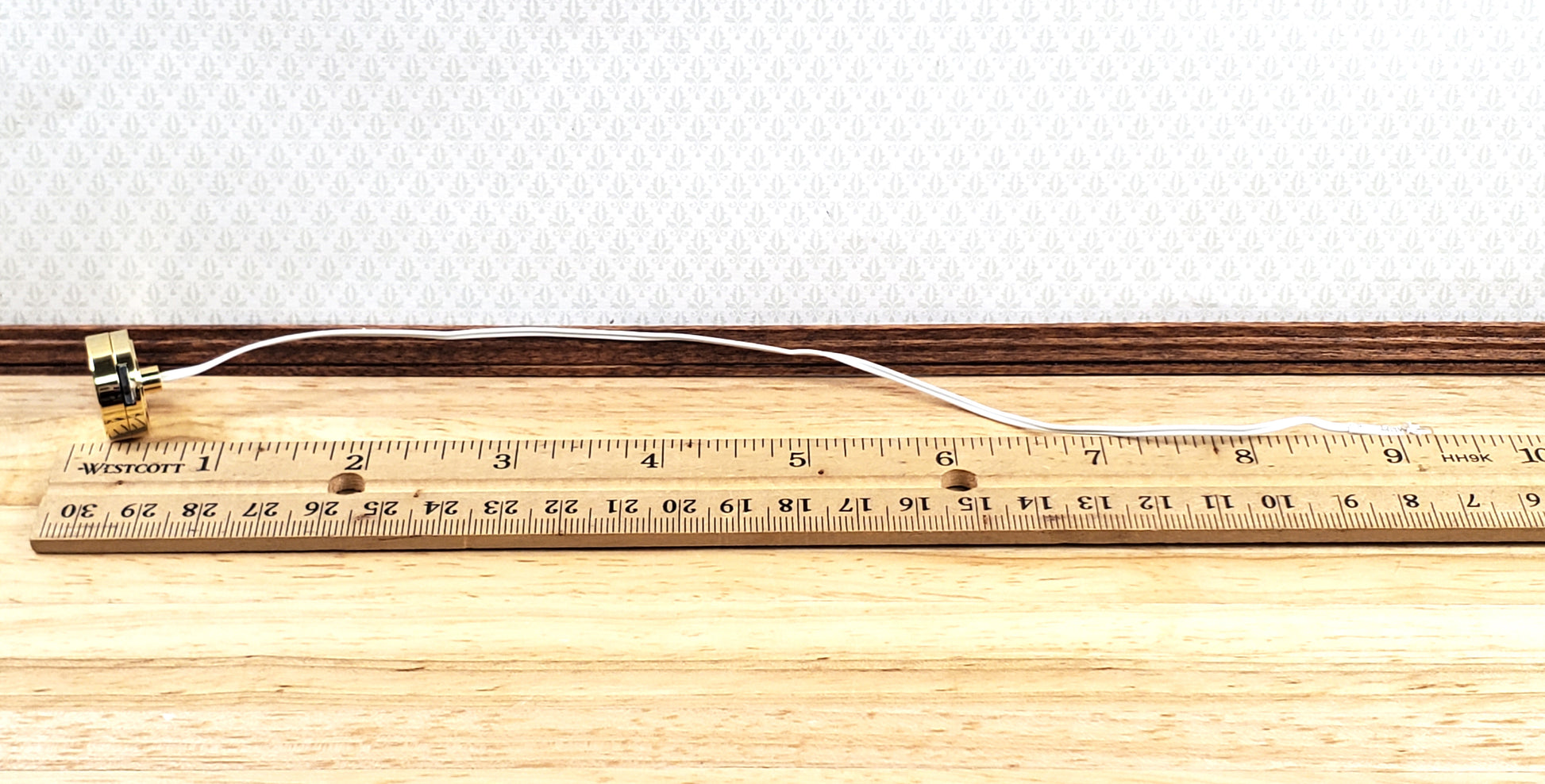 Miniature Battery Light Bulb on String Bright White Light Fairy Light Dollhouses