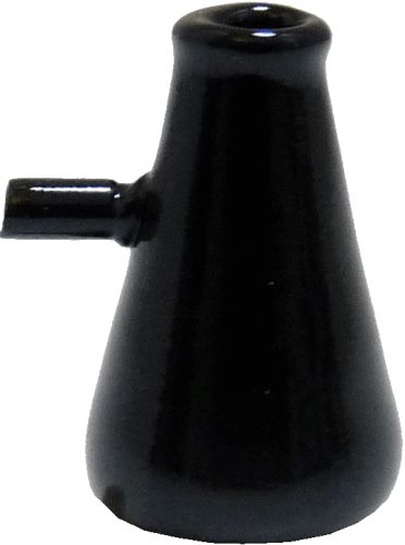 Dollhouse Black Laboratory Flask 1:12 Scale Miniature Decor Mad Scientist