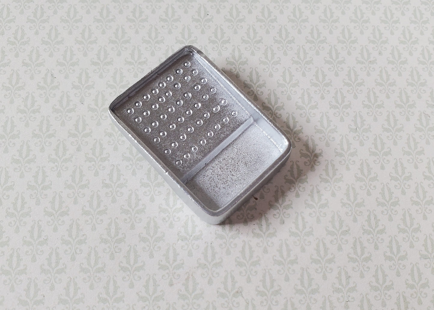 Dollhouse Metal Painting Pan Roller Tray 1:12 Scale Miniature Accessory