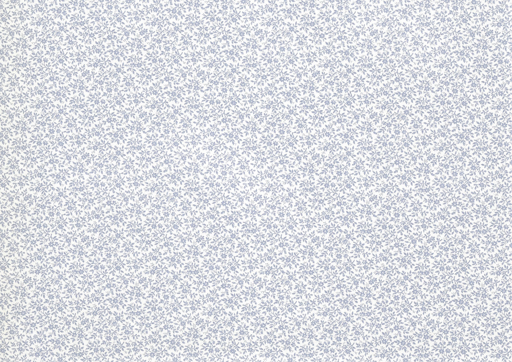 Dollhouse Wallpaper Tiny Periwinkle Lace 3 Sheets White Pink Green Blue 1:12