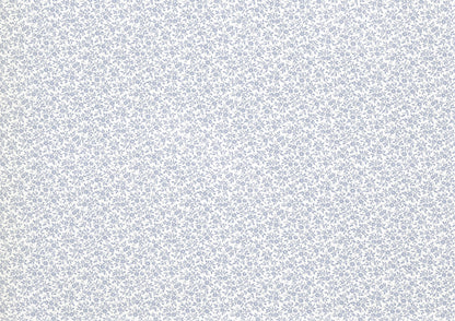 Dollhouse Wallpaper Tiny Periwinkle Lace 3 Sheets White Pink Green Blue 1:12
