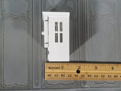 Dollhouse Hanging Cabinet with Doors Small for Kitchen or Bathroom 1:12 Scale Miniature Furniture