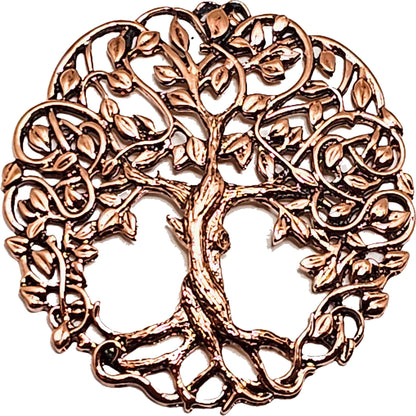 Dollhouse & Fairy Garden Decor Tree of Life Wall Decoration Rose Gold