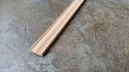 Dollhouse Window Casing Trim Molding 7/16" wide x 18" long 1:12 Scale CLA70306
