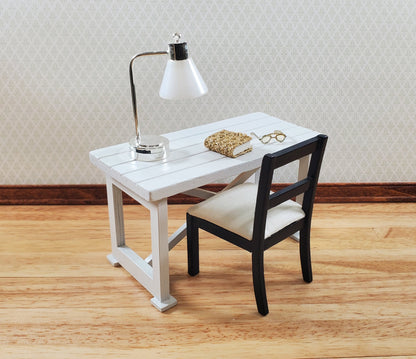 Dollhouse Lamp Desk Table Light Battery Operated LARGE Modern Style Miniature
