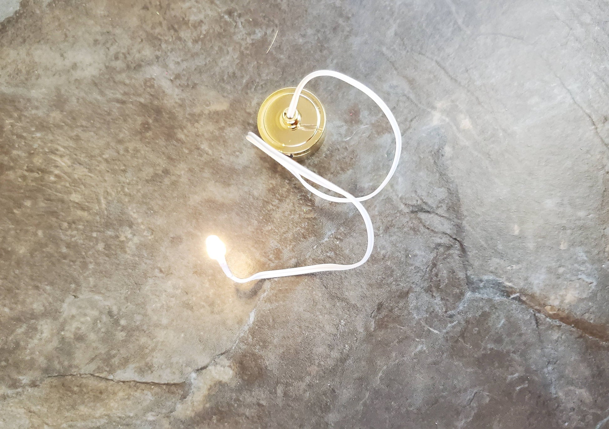 Miniature Battery Light Bulb on String Warm Light Fairy Light Dollhouses