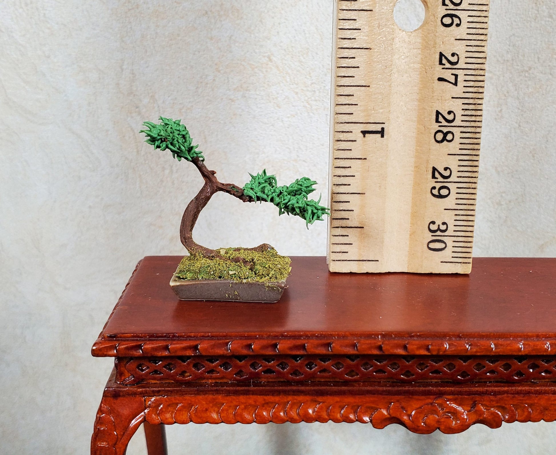 Dollhouse Bonsai Tree Prop Tiny Miniature 1:12 Scale Miniature Handmade