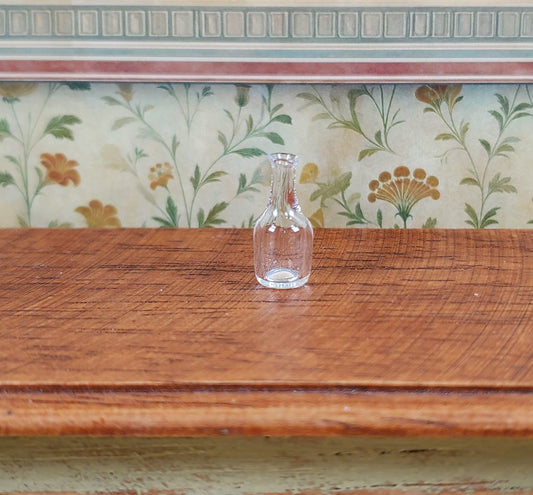 Dollhouse Small Glass Bottle 1:12 Scale Miniature Decoration Drinks