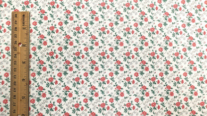 Dollhouse Wallpaper Peony Lace Floral 1:12 Scale by MiniatureCrush