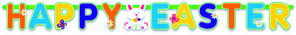 Dollhouse Happy Easter Banner 1:12 Scale Miniature