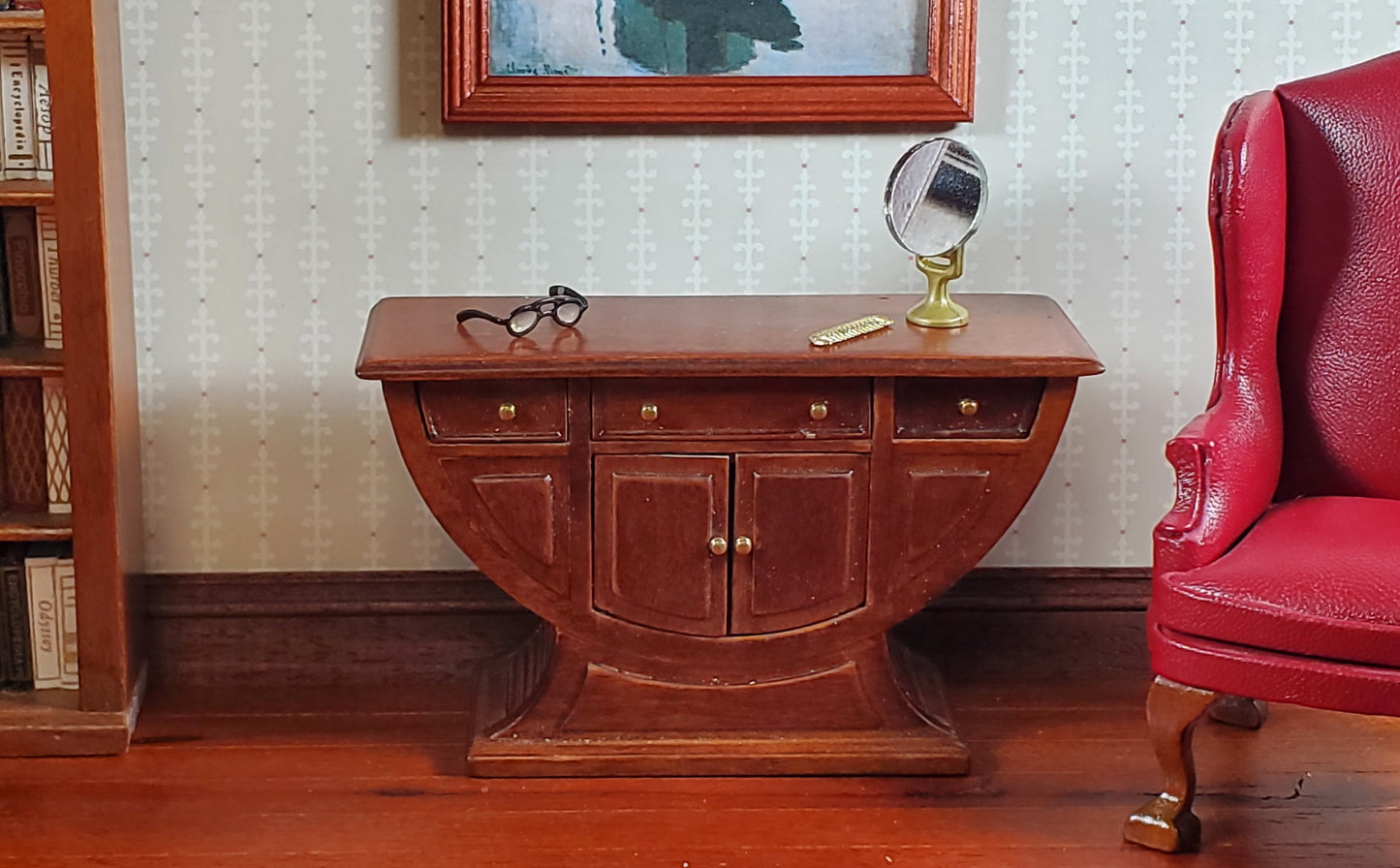 Bespaq Dollhouse Side Board Buffet Art Deco 1:12 Scale Miniature Furniture