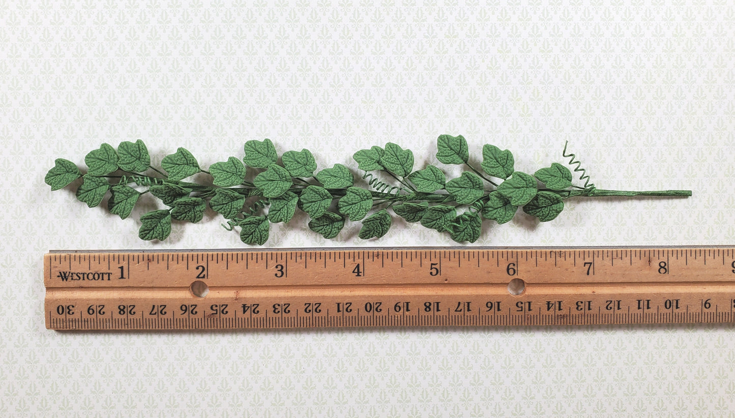 Dollhouse Leafy Vine 1:12 Scale Miniature Garden Plants