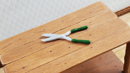 Dollhouse Hedge Clippers Metal Miniature Garden Accessories Tools 1:12 Sale